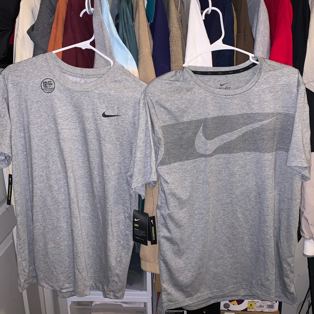 Two brand new Nike shirts !